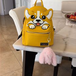 Corgi Loungefly Exclusive Rare Mini Back Pack 