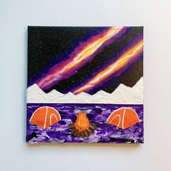 Camping Painting