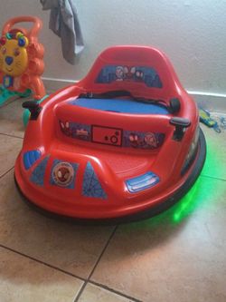 Spiderman bumper car