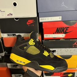 Jordan Thunder 4s  size 12 USED But Clean