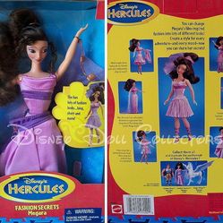 Vintage Disney's Hercules Megara Fashion Secrets Doll