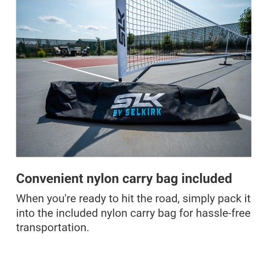 Selkirk SLK Prime Portable Pickleball Net