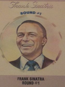 VINTAGE Gold 1974 FRANK SINATRA "ROUND #1" 8 TRACK CASSETTE