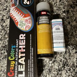 Acrylic Leather Paint, Plastic Adhesion Promoter, Flexible Additive 