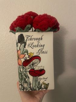 Through the looking glass vase