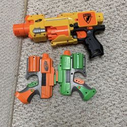 Battery operated nerf gun