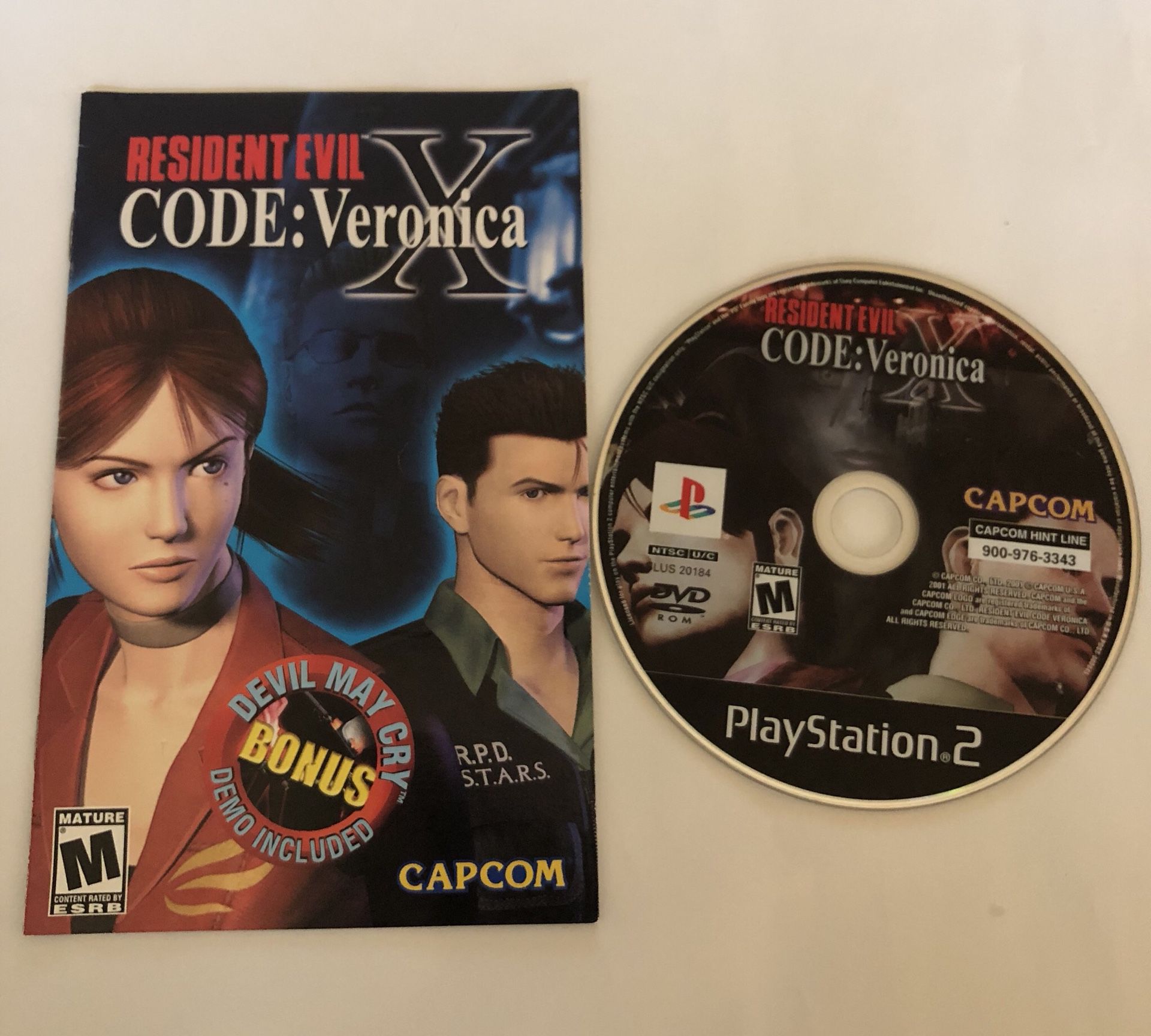 Resident Evil: Code Veronica X (Greatest Hits) PS2 for Sale in Cincinnati,  OH - OfferUp
