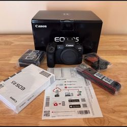CANON EOS R5 MIRRORLESS CAMERA