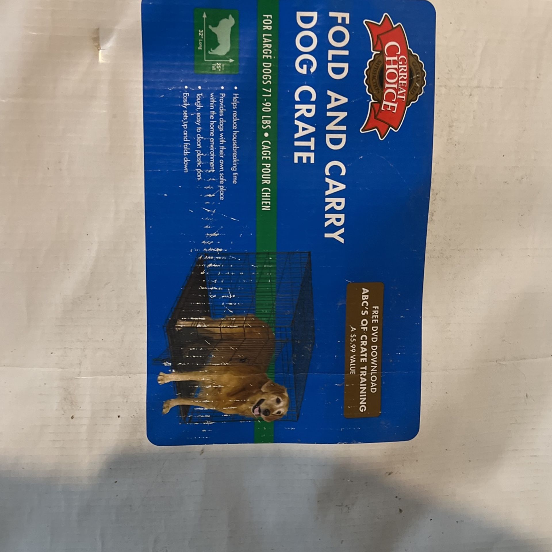 Fold And Carry Dog Crate