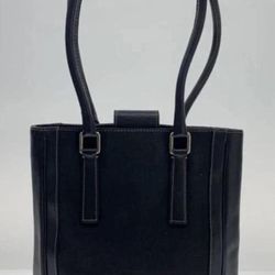 Coach leather women’s black bag with 2 straps NWOT  vintage 