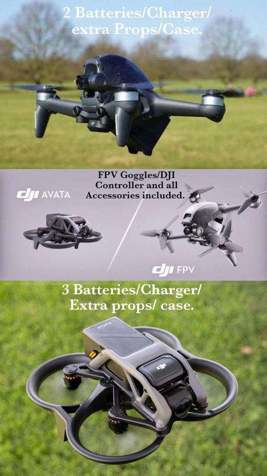 DJI DRONE FPV/AVATA COMBO
