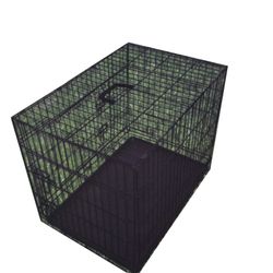 Dog Kennel Carry Cage Folding 30.5"x21"x24.2" 4./2.5 mm #30032