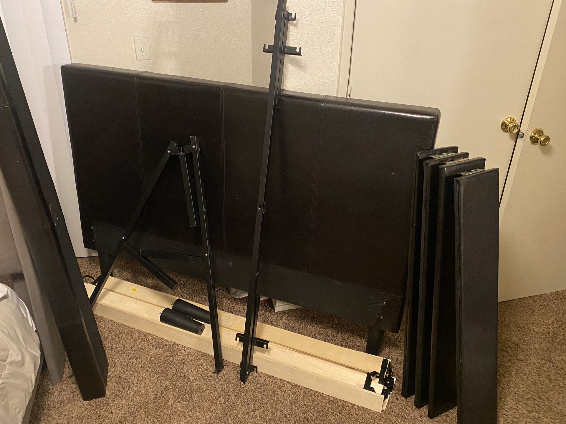 Queen Black Bed Frame | No Mattress