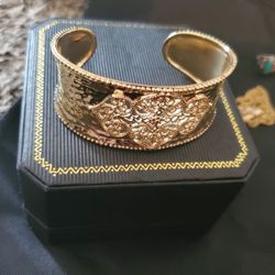 Ladies Cuff Style Bracelet (Sterling Silver 925)