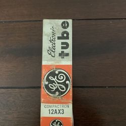 GE 12AX3 Audio Electronic Vintage Radio HAM Vacuum NOS Tubes