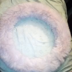PINKISH COVER FOR STEERING WHEEL 