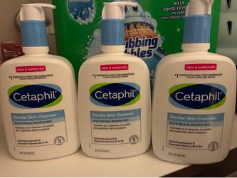 Cetaphil Cleanser - 3 for 15$
