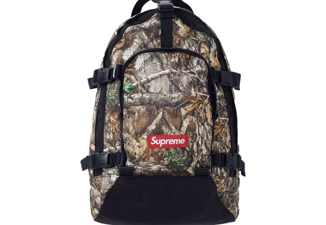 Supreme Backpack (FW19) Real Tree Camo