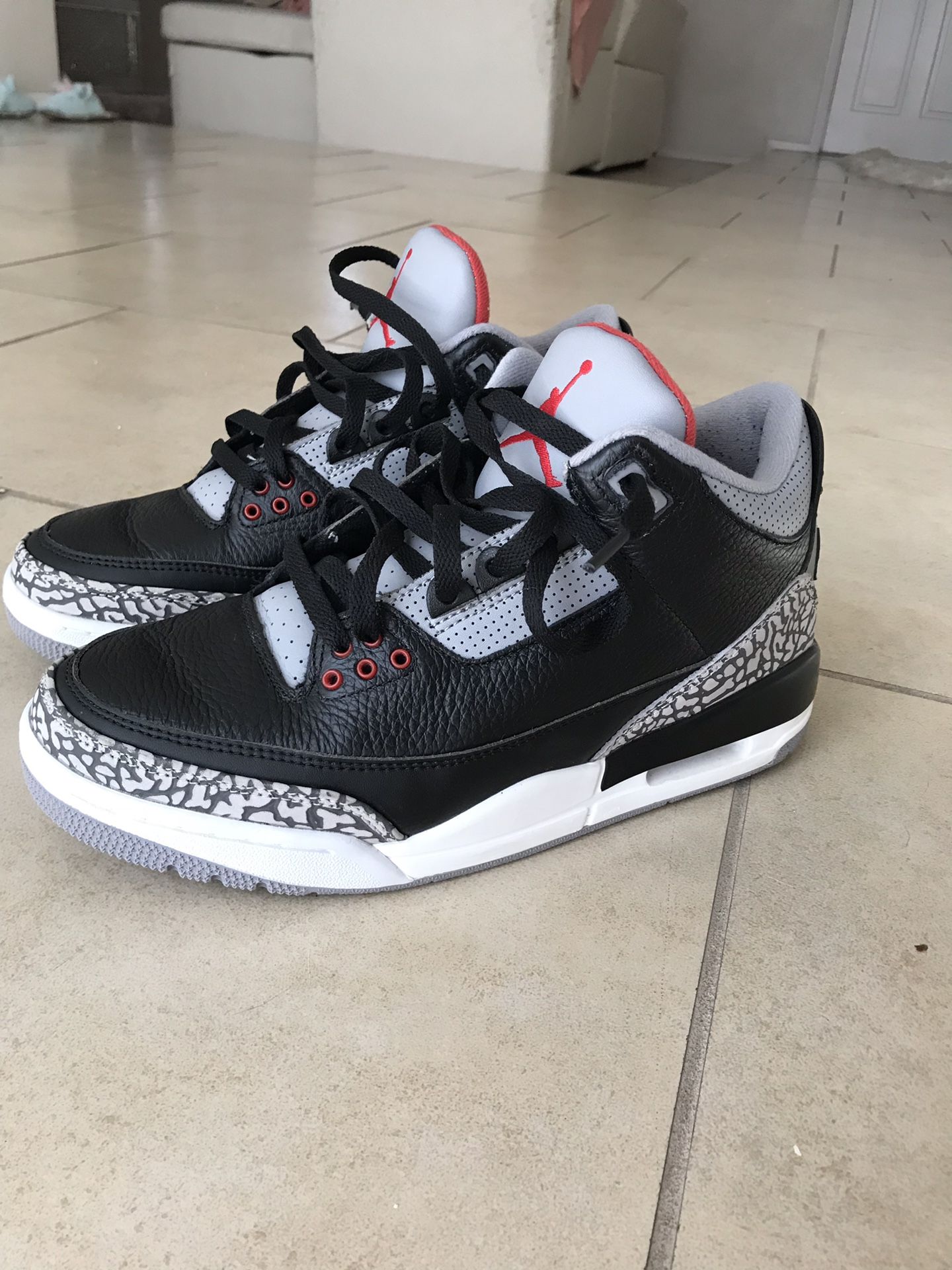 Jordan Retro 3 Black cement sz9.5