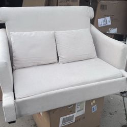 Cream Loveseat 2-Seater