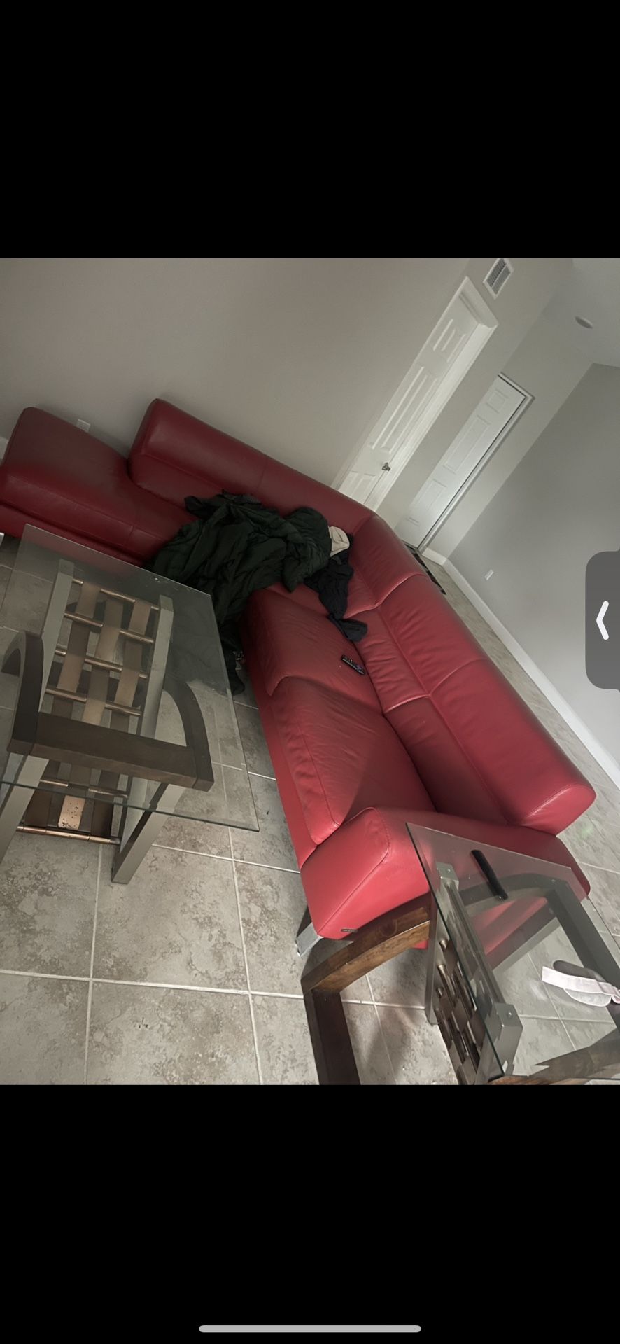 Leather Couch