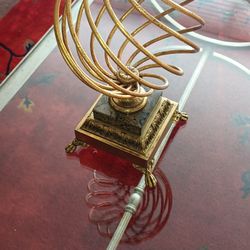 Maitland-Smith Spiral Globe / Sphere Lion's Paw Feet  $425obo  16"h x 8"d