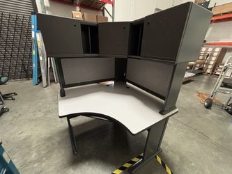 Computer Desk With Hutch