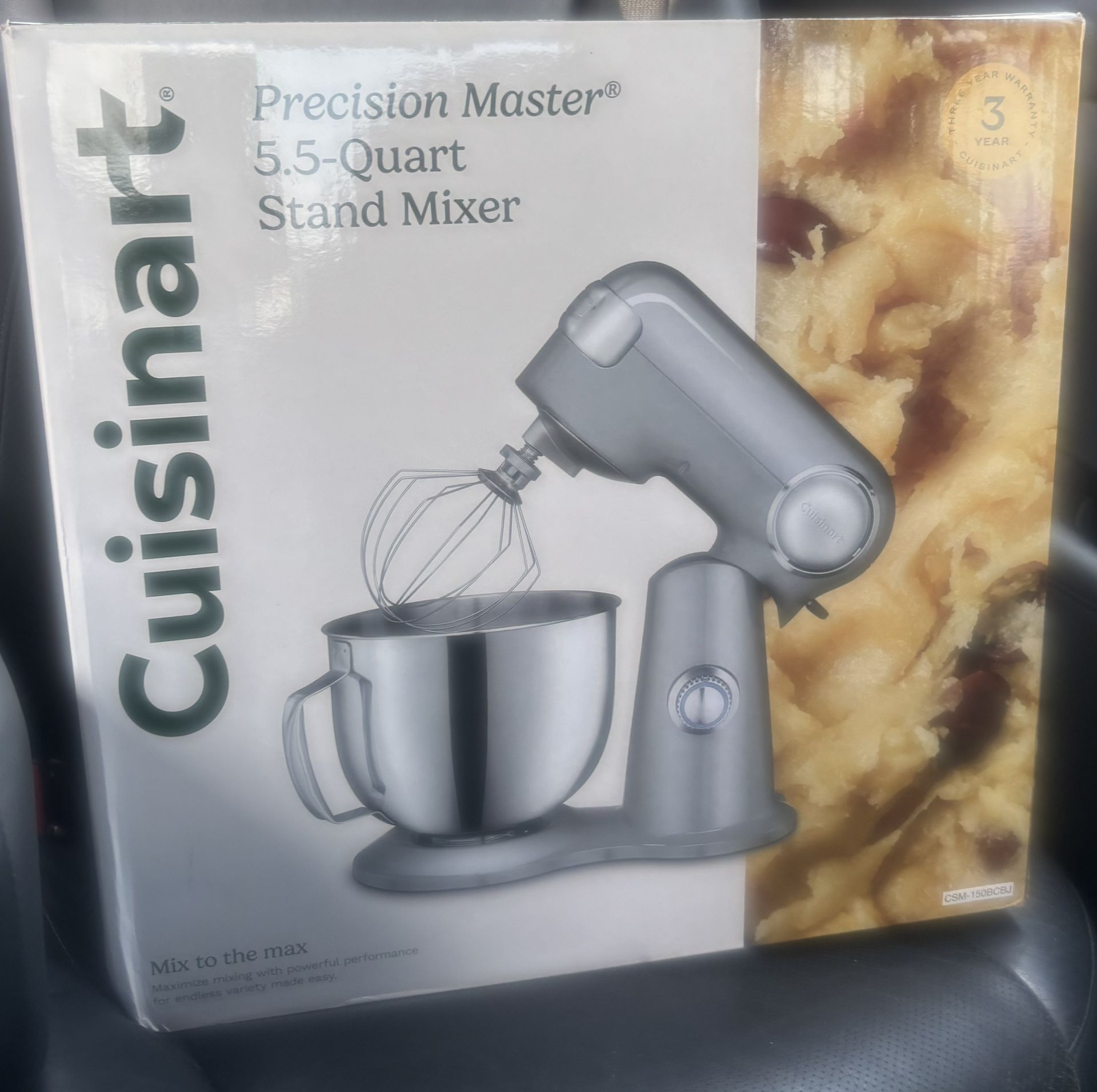 New Cuisinart Mixer