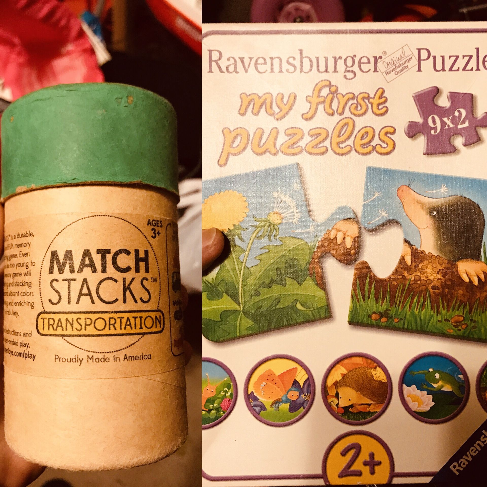 Matching / Memory Game And My First Puzzle Like New