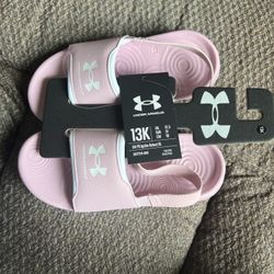 Under Armour Slides, 13K, Pink
