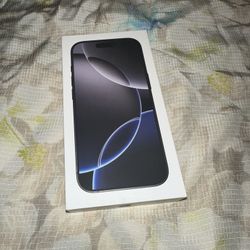 Apple iPhone 16 Pro 256gb Black Unlocked Any Carrier Brand New