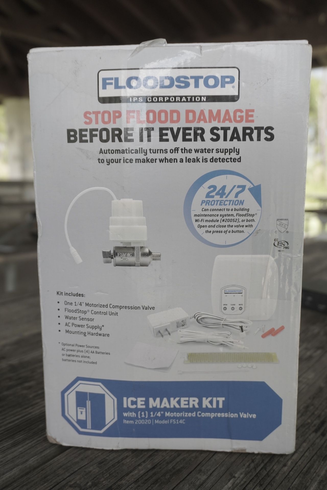 Floodstop Water Heater Kit 3/4” NPT MIP Model FS34NPT - New SEALED