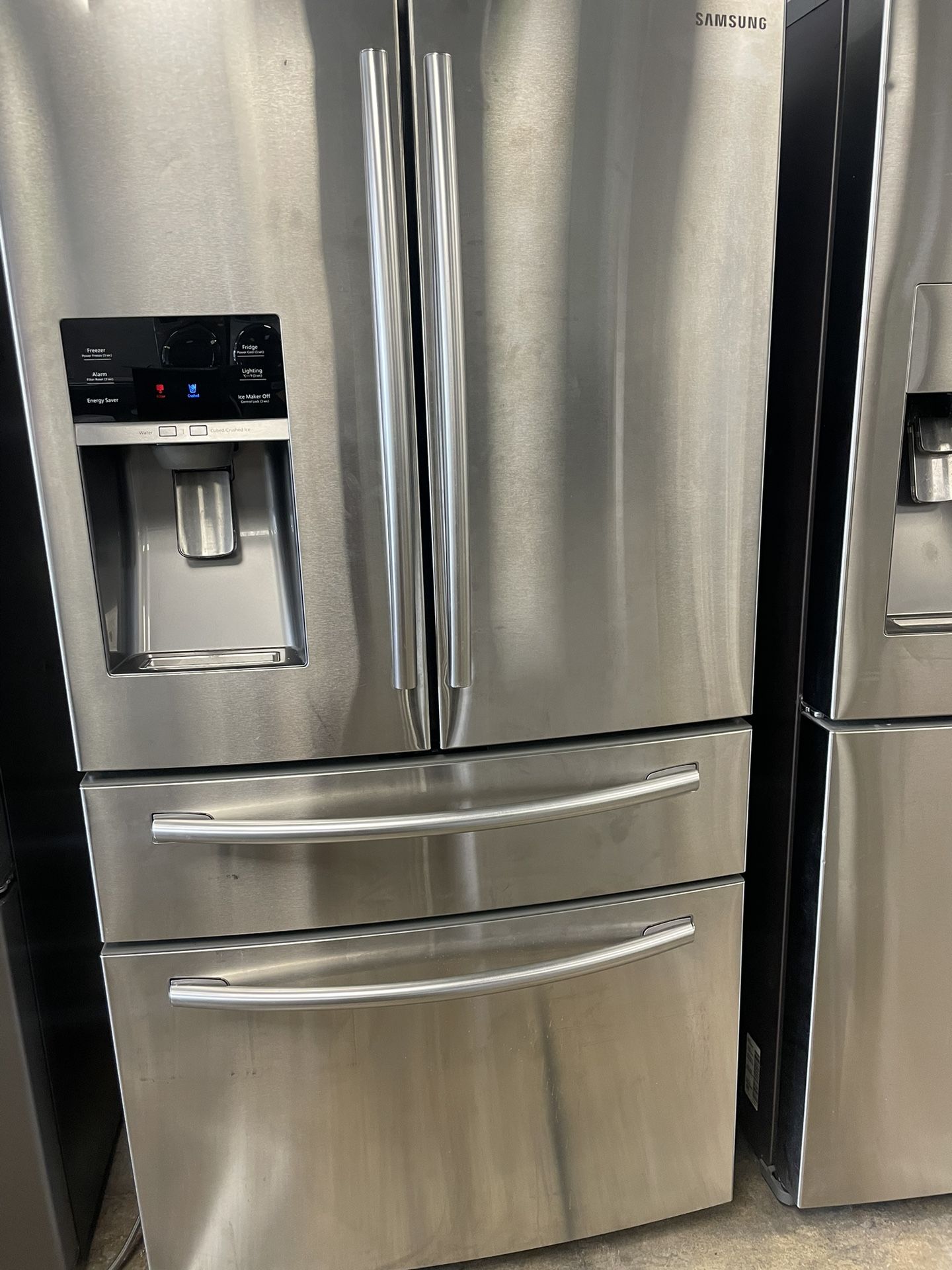 Samsung Refrigerator Stove And Microwave Stainless Steel