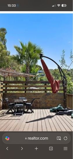 Sun umbrella- Cantilever patio umbrella