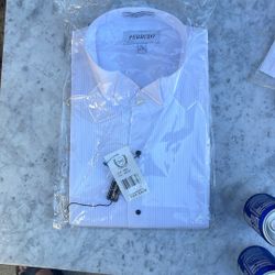 Perruzo brand men's long-sleeve , style number 1600. The size is XL (17-17.5 neck). 