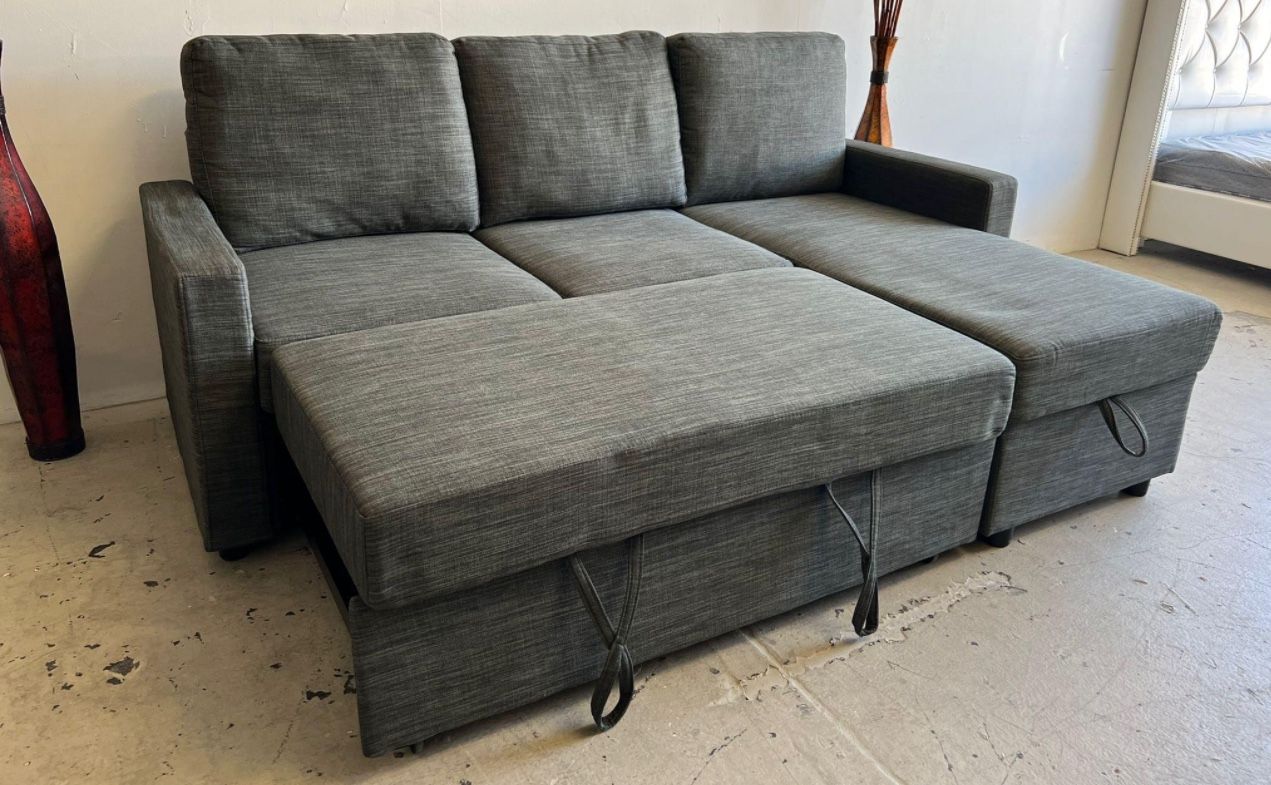 Limited Stock 💫 Sectional Sleeper Sofa In Box 📦 Finance Available No Credit Needed $39 Down No Interest Available