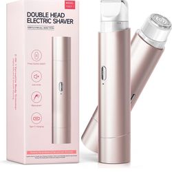 Bikini Trimmer, Facial Hair, Legs, Body Hair shaver Wet and Dry USE (Pink)