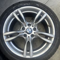 Tires, Some Damaged Some Good. Really Selling The Rims. 