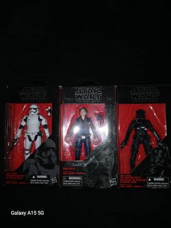 Star Wars Black Series figures lot