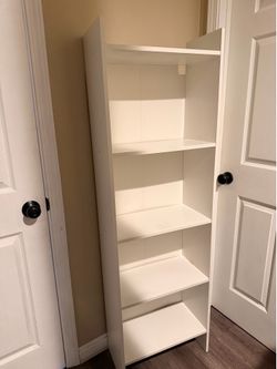 White Bookshelf: IKEA