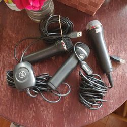 Karaoke Mic Microphone Ps2 Ps3