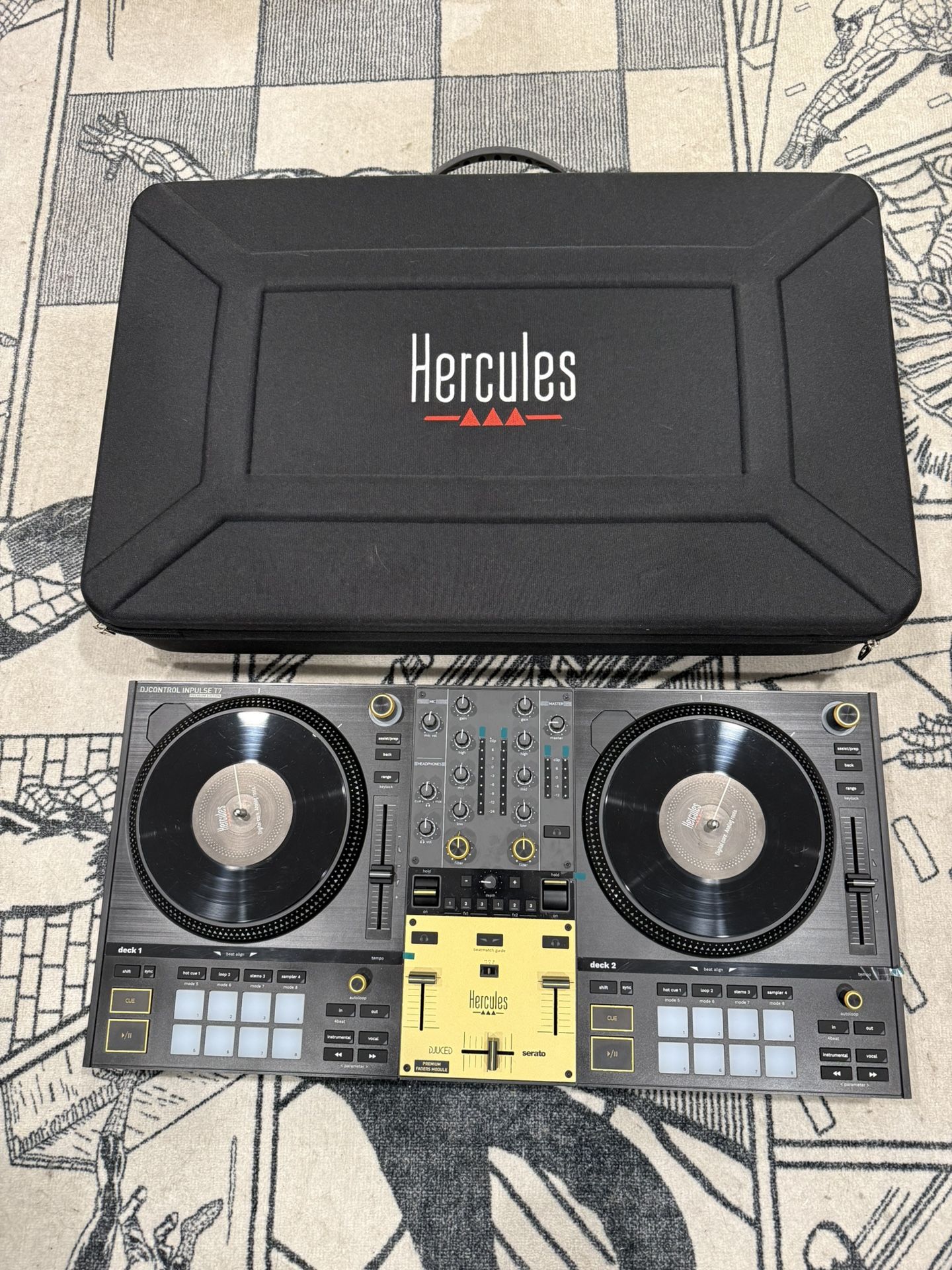 Hercules Impulse T7 Dj Controller Premium Edition