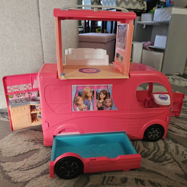 Barbie Pop Up Camper Van RV
