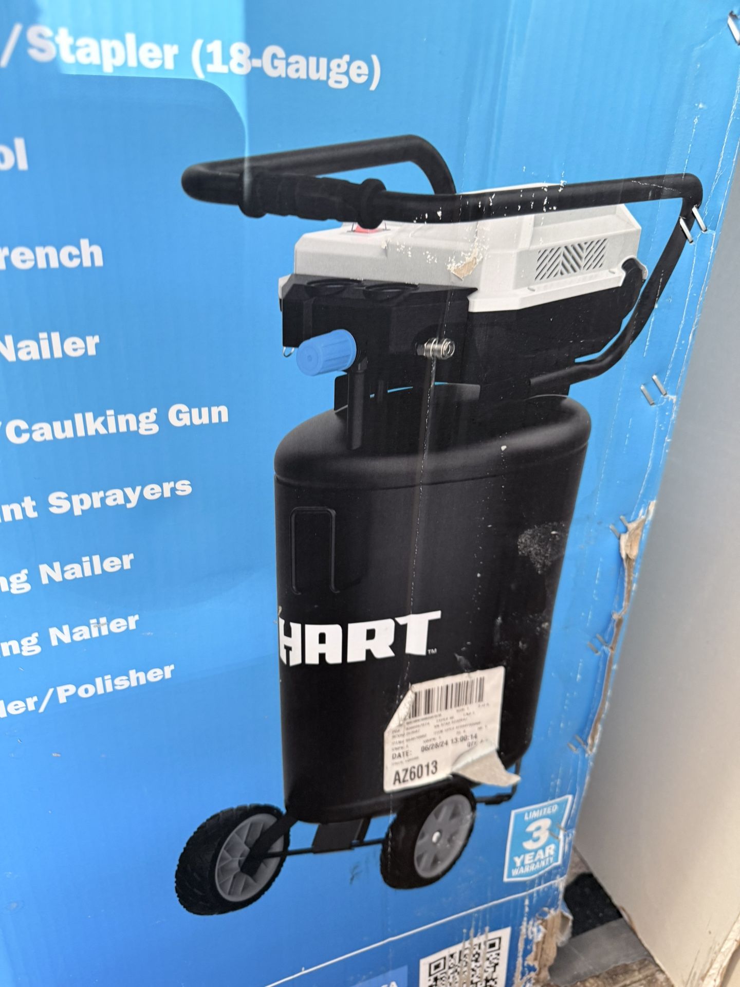 New 20 Gal Air Compressor 200psi Home Shop 