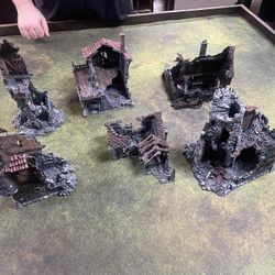 3D Printed Wargame Ttrpg terrain