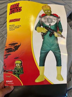 Mars attacks Martian Halloween costume  size adult medium