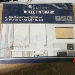 Quartet Bulletin Board 24”X36”