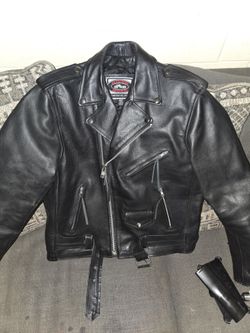 River Road mens motorcycle jacket size 42