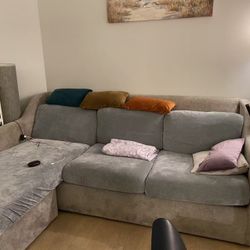 Fabric sofa