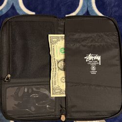 Stussy New Black Camo Passport Holder $40 for Sale in Carson